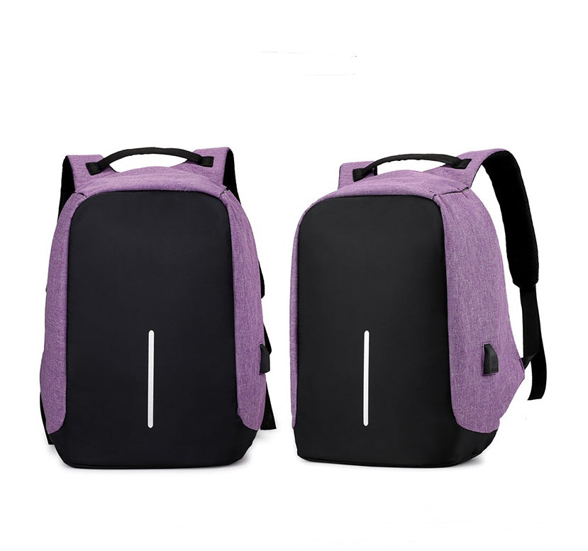 Multi-Functional Water Resistant USB Charging Computer Notebook Backpack Bag