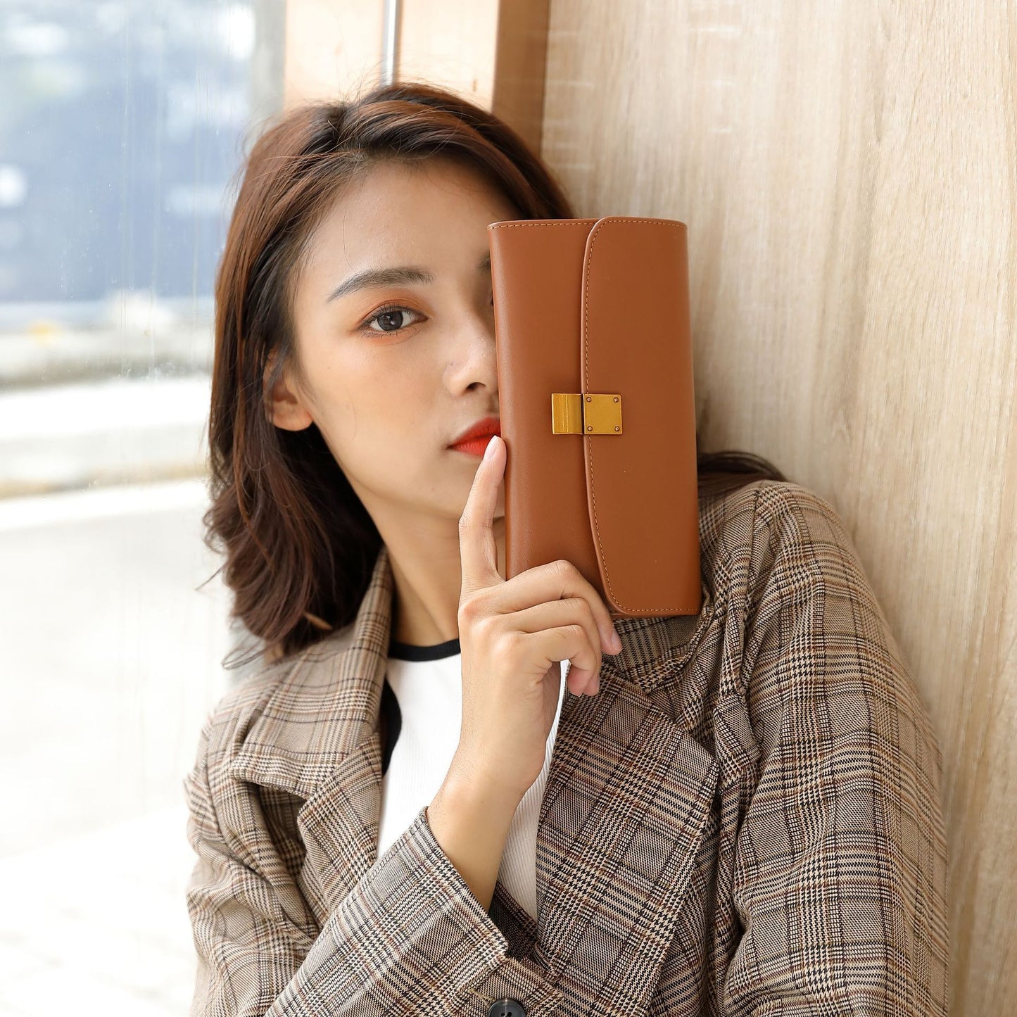 Ladies New Fashion Folding Wallet