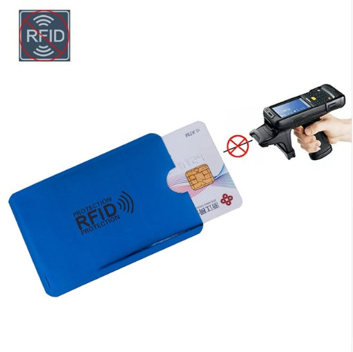 NFC card sets anti-magnetic anti-theft brush bank card sets security shielding signal anti-theft RFID flash payment tin foil card sets