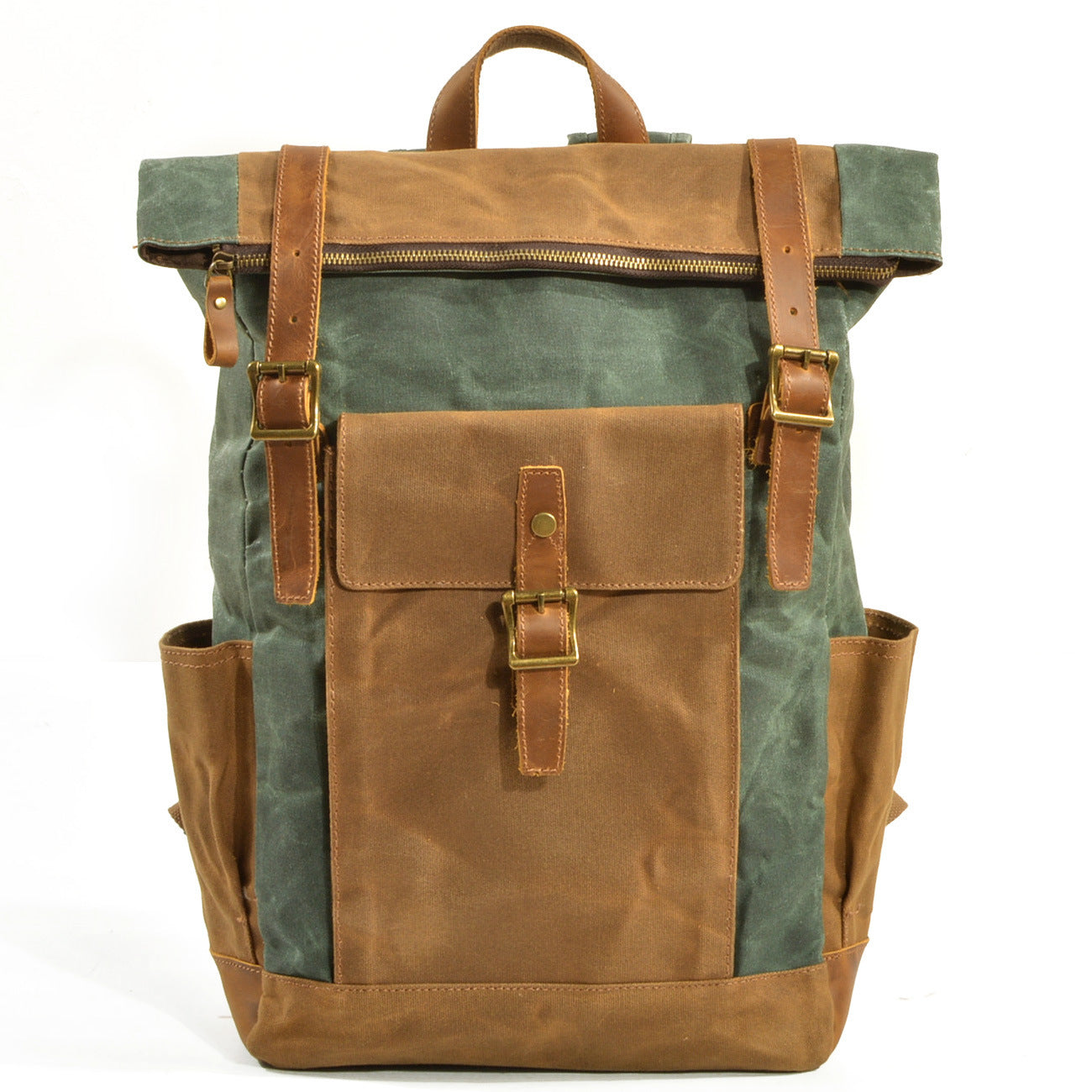 Large capacity waterproof canvas bag