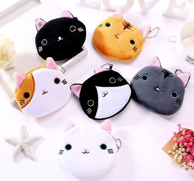 small 10 cm keychain Gift Coin BAG Purse, pocket cat coin pouch