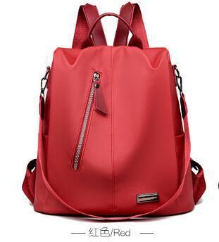 Oxford Cloth Backpack Nylon School Bag Women