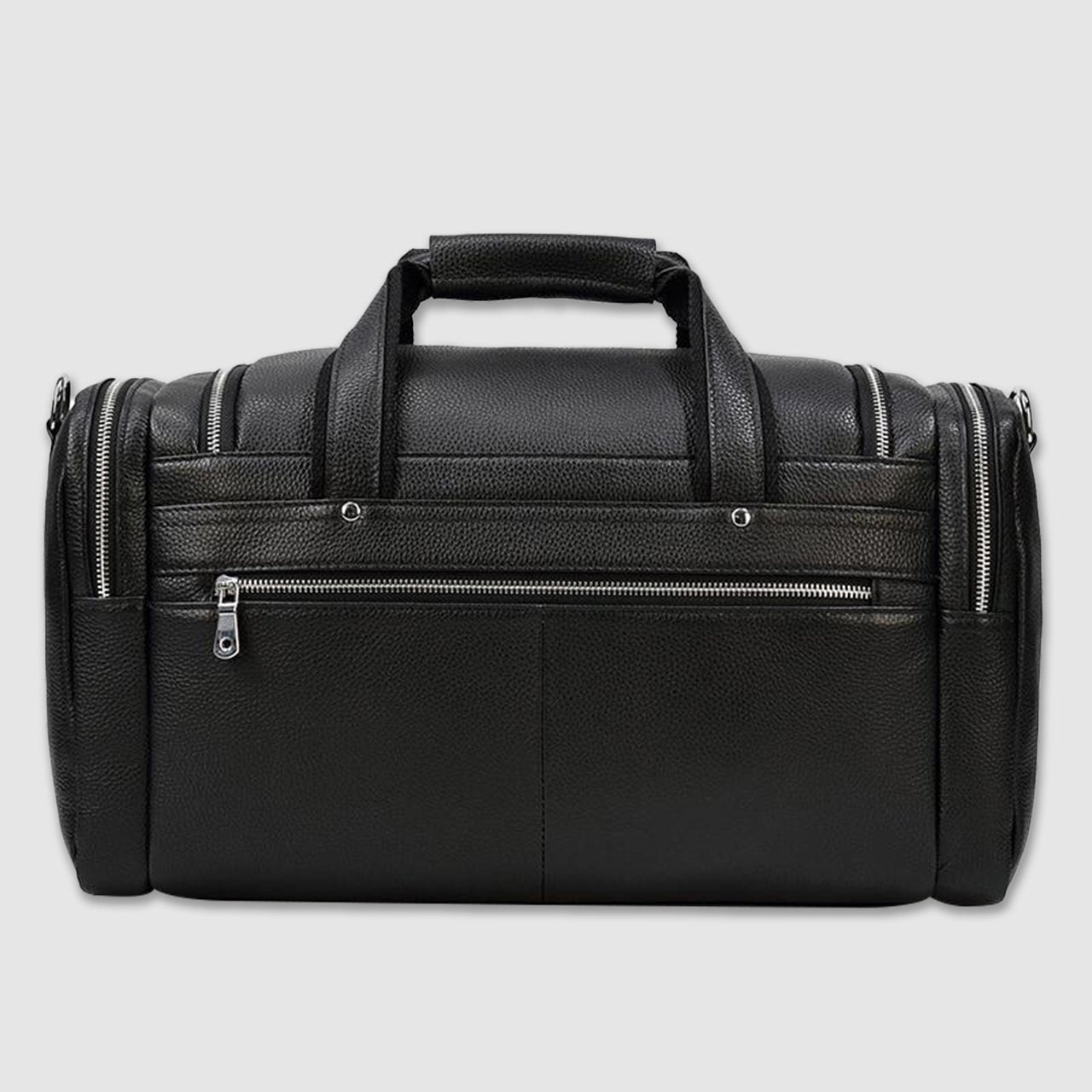 New Leather Men's Hand-Held Large-Capacity Short-Distance Travel Bag