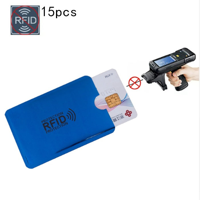 NFC card sets anti-magnetic anti-theft brush bank card sets security shielding signal anti-theft RFID flash payment tin foil card sets