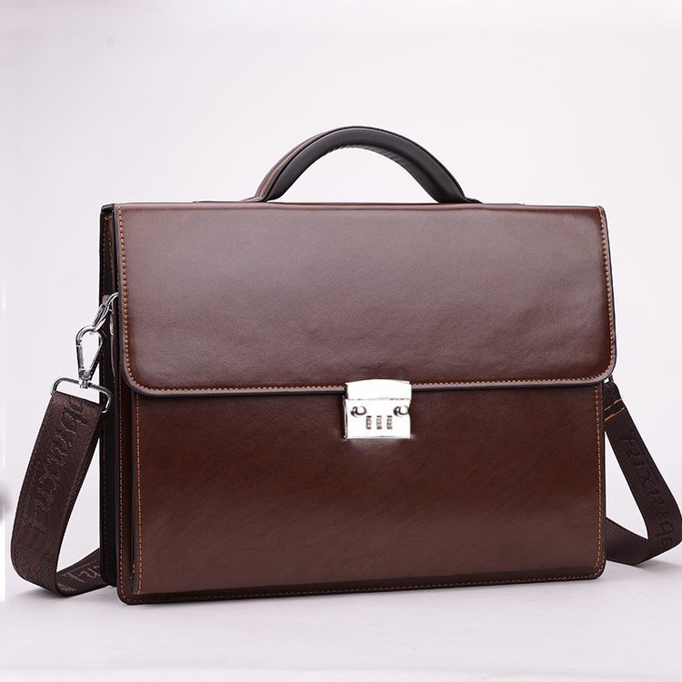 Men's Business Briefcase With Portable Code