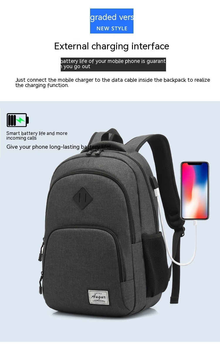 Backpack Simple And Lightweight Charging With USB Interface