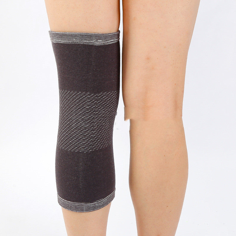 Sports Kneecaps Knitted Bamboo Charcoal Four-sided Stretch Fitness Sports Running