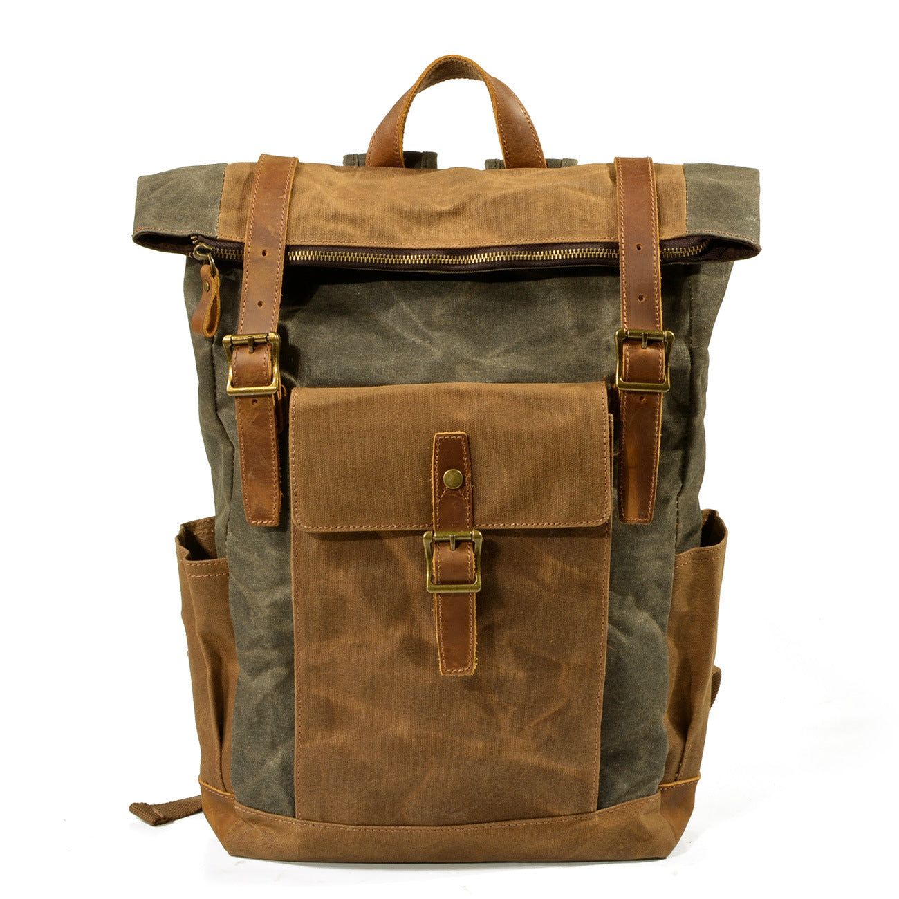 Large capacity waterproof canvas bag