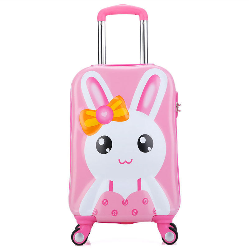 Fashion Cartoon Print Children's Trolley Case