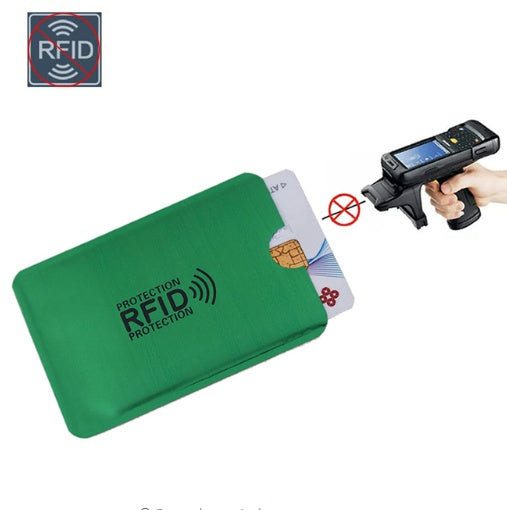 NFC card sets anti-magnetic anti-theft brush bank card sets security shielding signal anti-theft RFID flash payment tin foil card sets