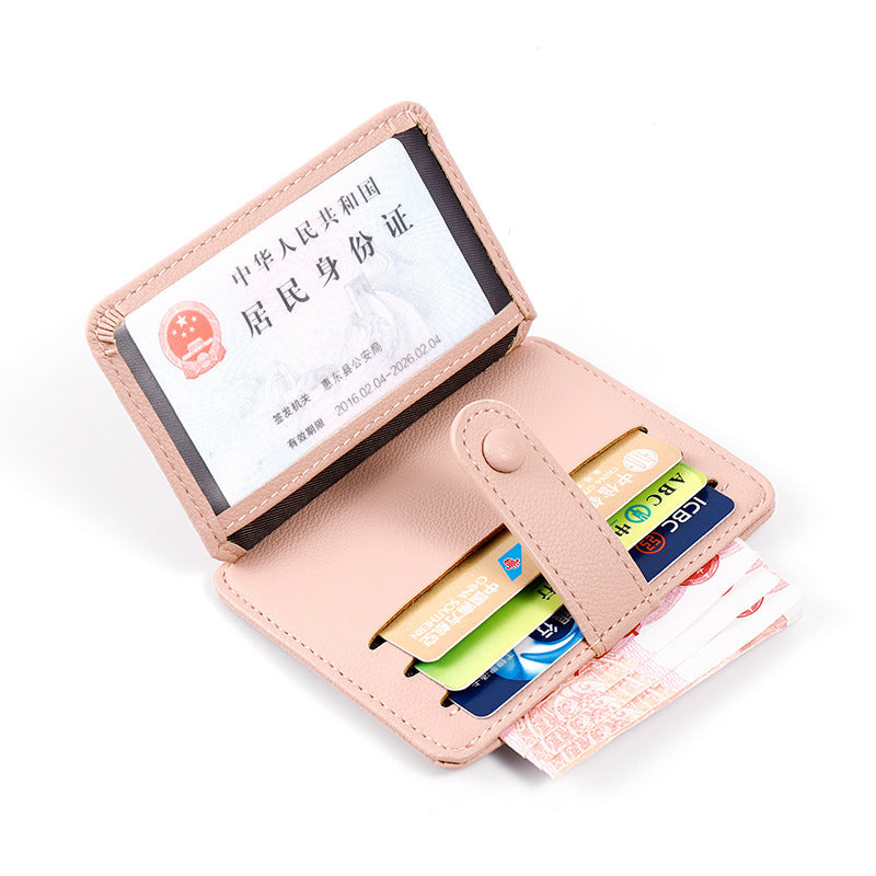 New Driver's License Card Holder Short Pu Bag