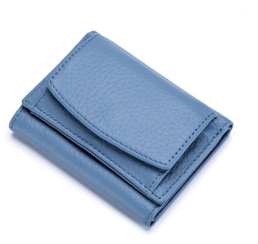 Leather Japanese Mini Short Women Wallet