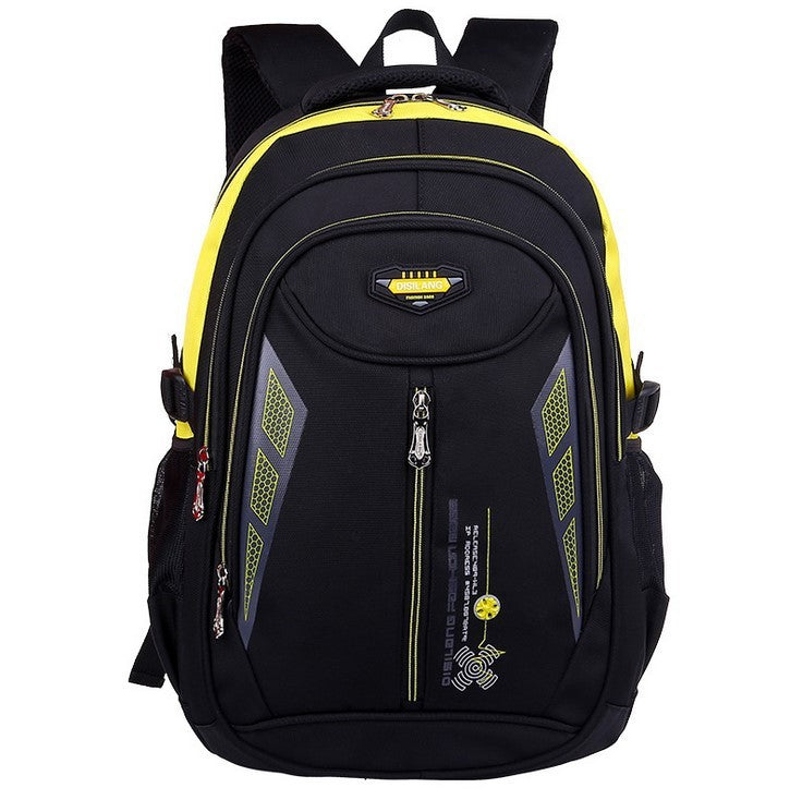 New Children's Backpack Junior High School Students' Schoolbag Leisure Double Shoulder Bag