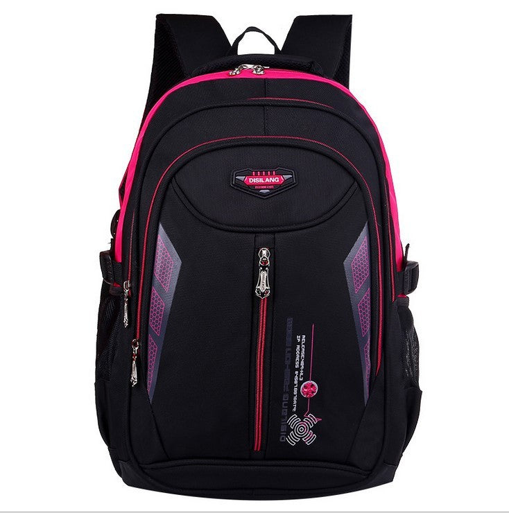 New Children's Backpack Junior High School Students' Schoolbag Leisure Double Shoulder Bag