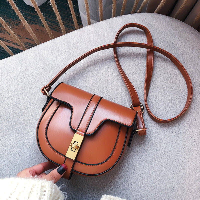 Shoulder bag Western style saddle bag