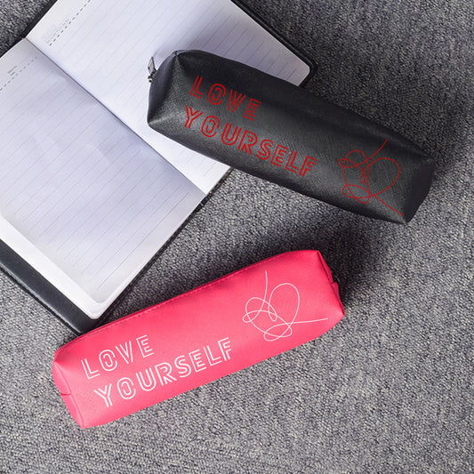 Bulletproof Youth League with the end of the album return to the wallet pencil case stationery bag storage bag pencil case student