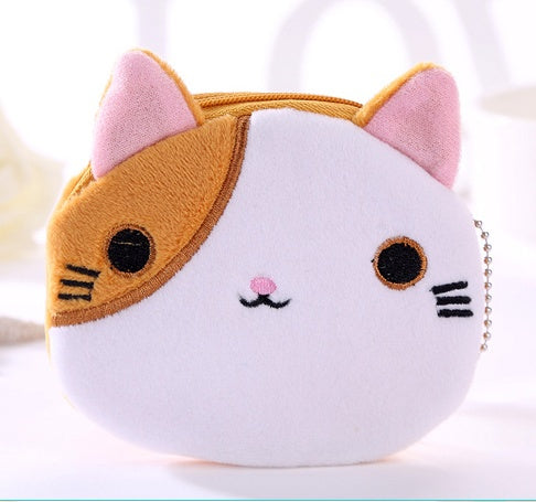 small 10 cm keychain Gift Coin BAG Purse, pocket cat coin pouch