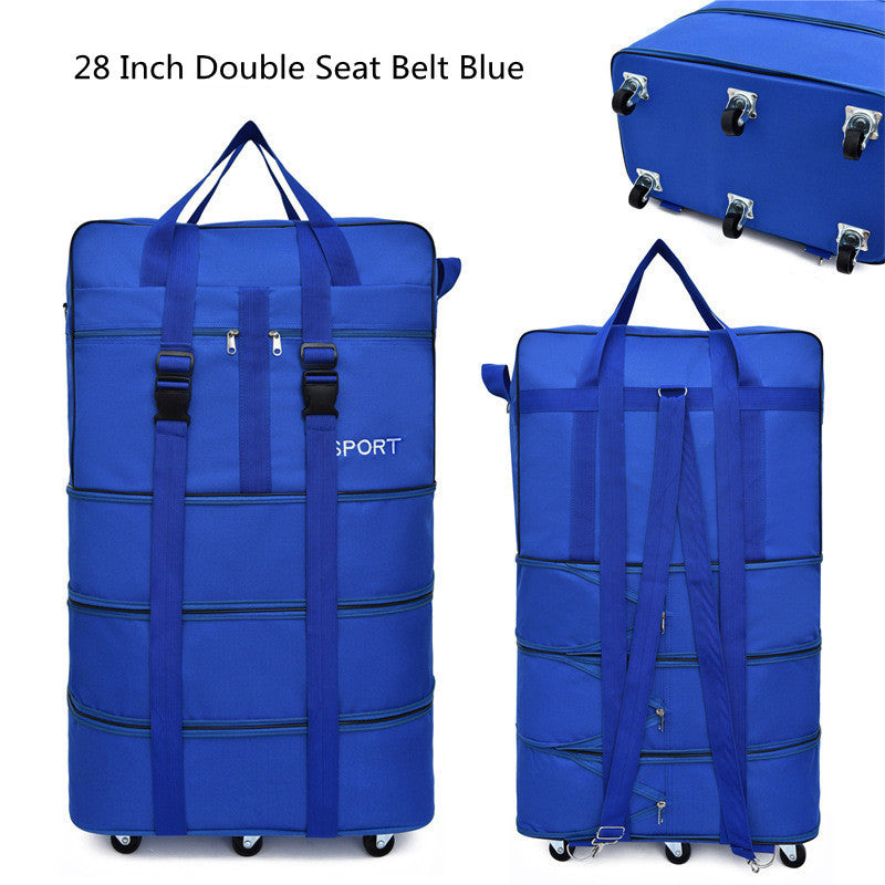 Foldable luggage bag