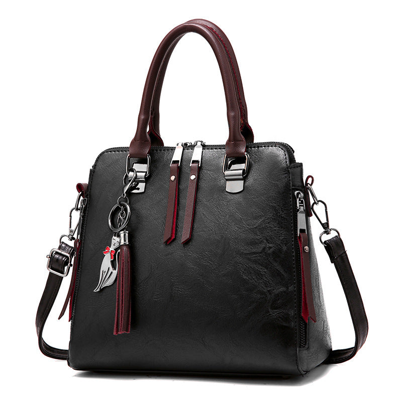 Ladies Bag New Winter tide Korean fashion handbag all-match simple single shoulder bag bag.