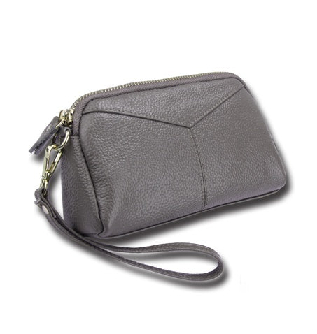 Genuine leather Casual Women Clutches