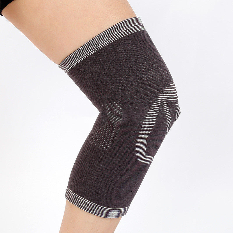 Sports Kneecaps Knitted Bamboo Charcoal Four-sided Stretch Fitness Sports Running