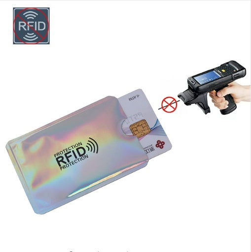 NFC card sets anti-magnetic anti-theft brush bank card sets security shielding signal anti-theft RFID flash payment tin foil card sets