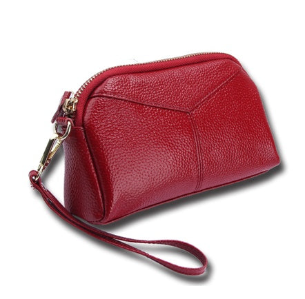 Genuine leather Casual Women Clutches