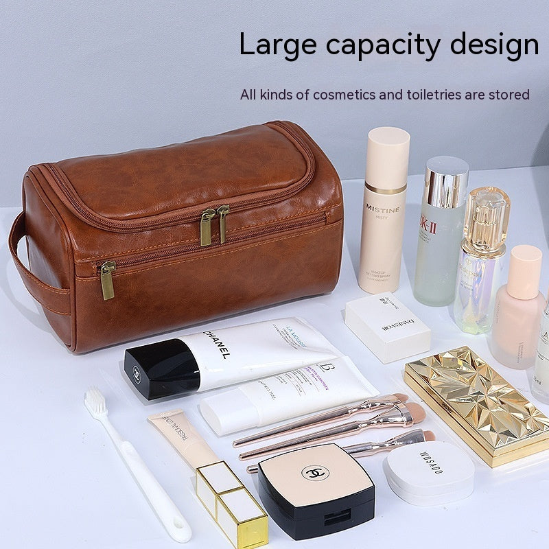 Large Capacity Men's Portable Waterproof Cosmetic Bag