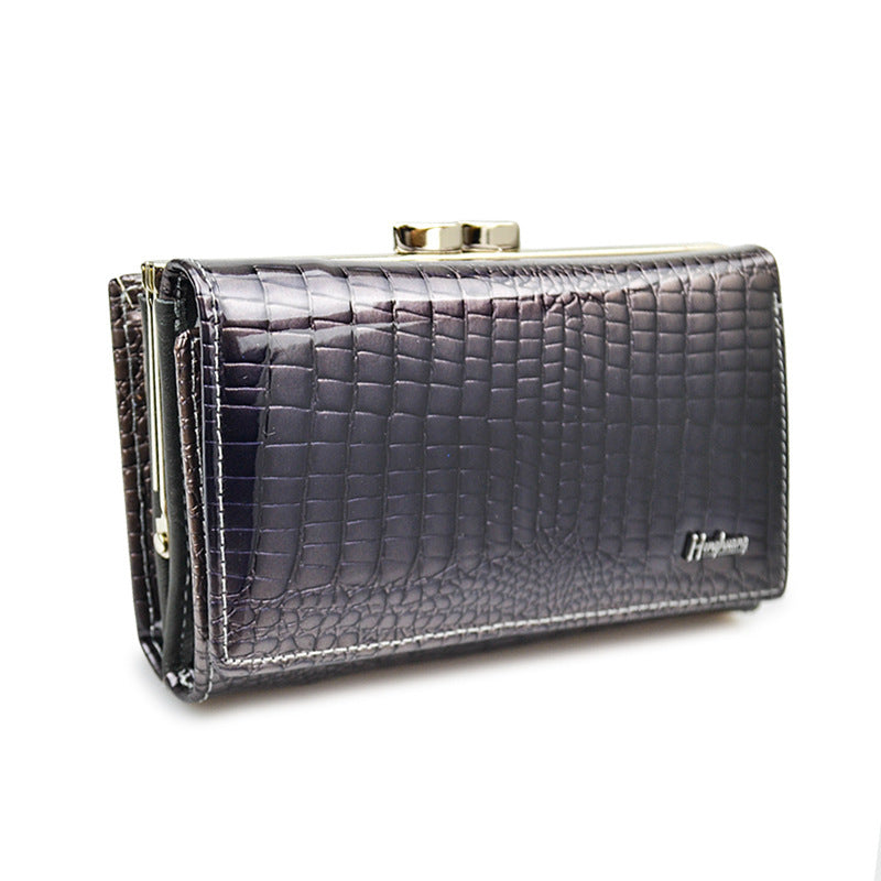 Leather ladies wallet