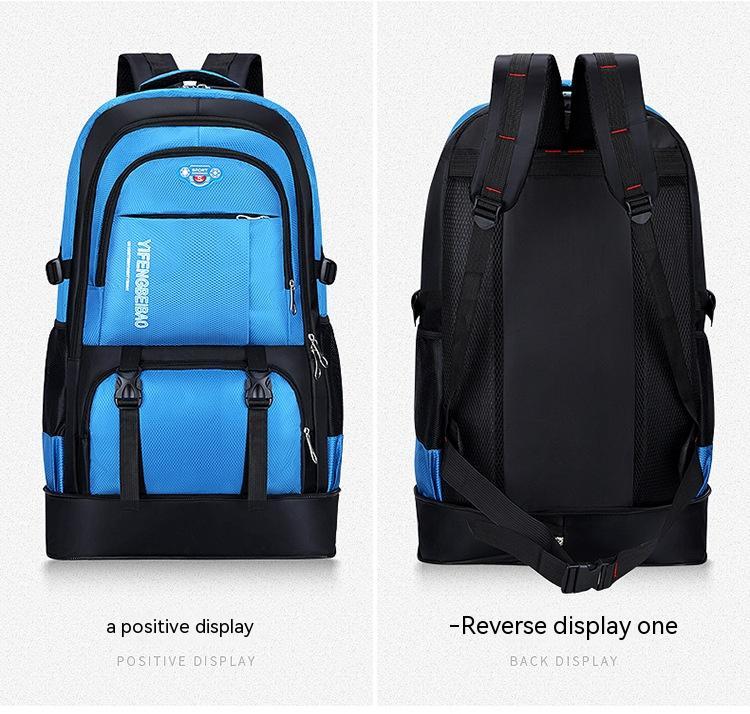 Men's Big Travel Tourist Mountaineering Outdoor Large Capacity Luggage Backpack