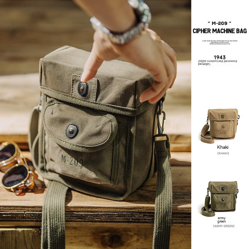 Fashion Retro Square Waist Bag For Men