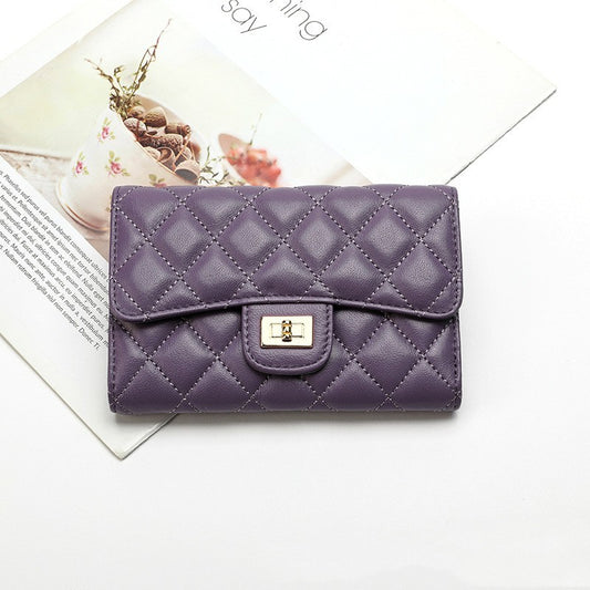 Full Sheepskin Women's Wallet Fashion