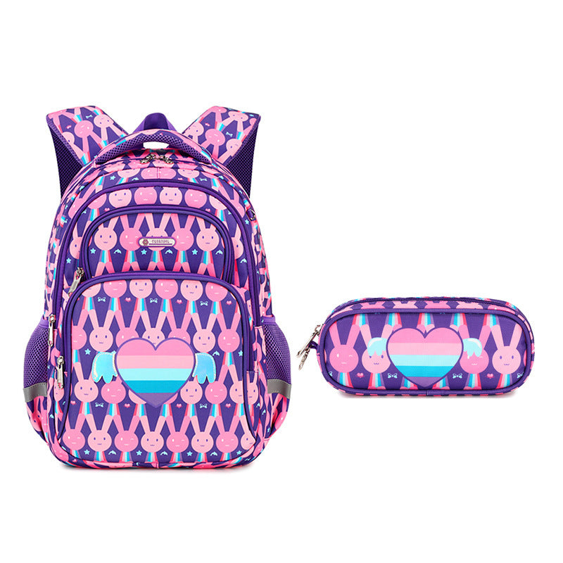 Primary School Student Schoolbag Boys Stylish And Lightweight Grade 1-3 Children Backpack