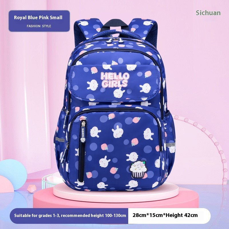 6-12-year-old Primary School Children's Backpack Large Capacity Schoolbag