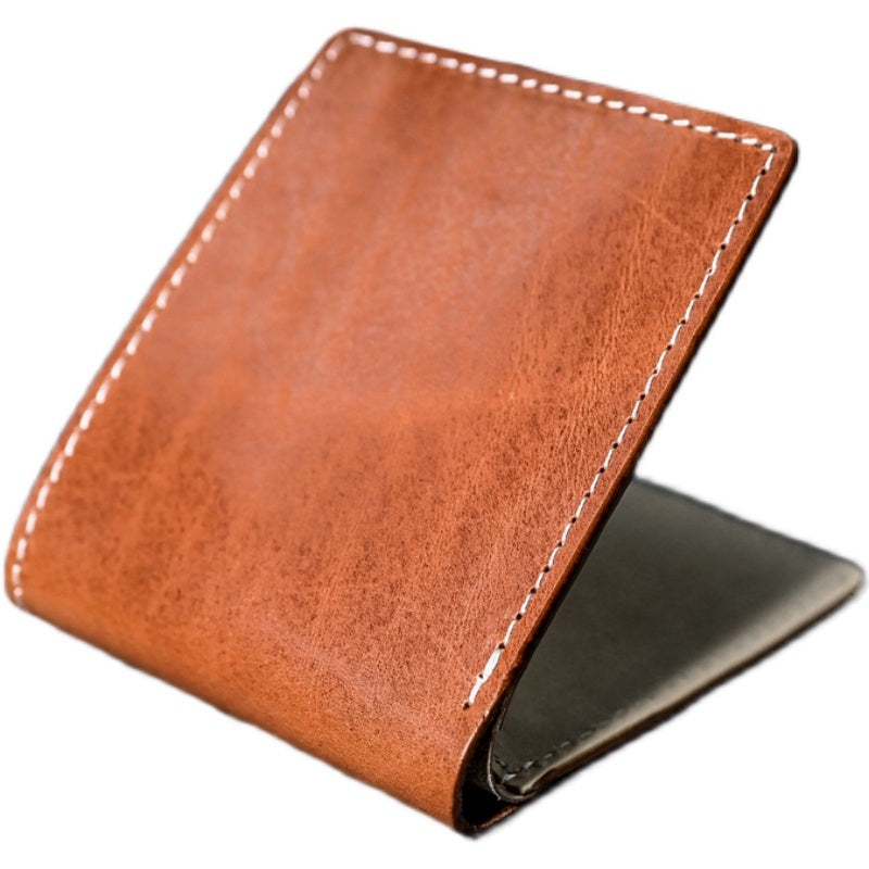 Fashion Personality Leather Short Wallet For Men